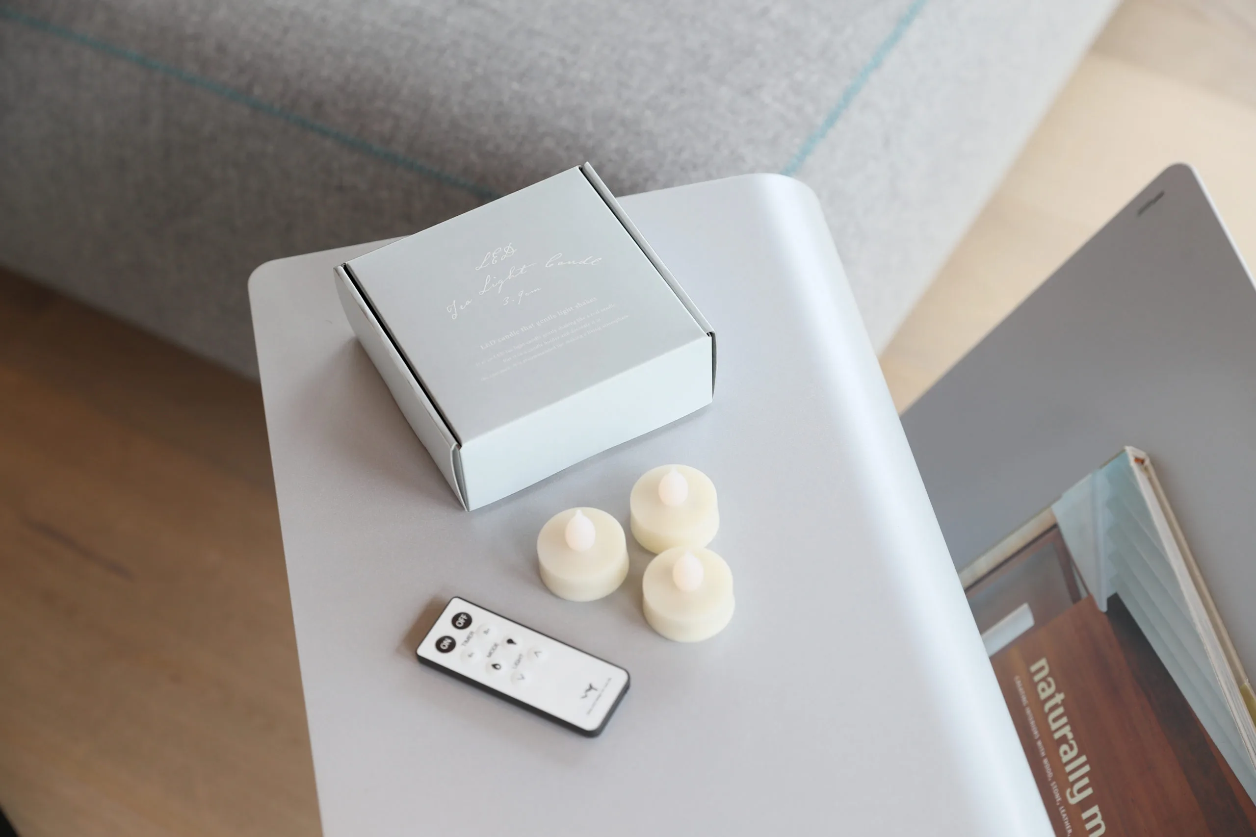 プレゼントにもおすすめ！「LEDティーライトキャンドル ピエニ」