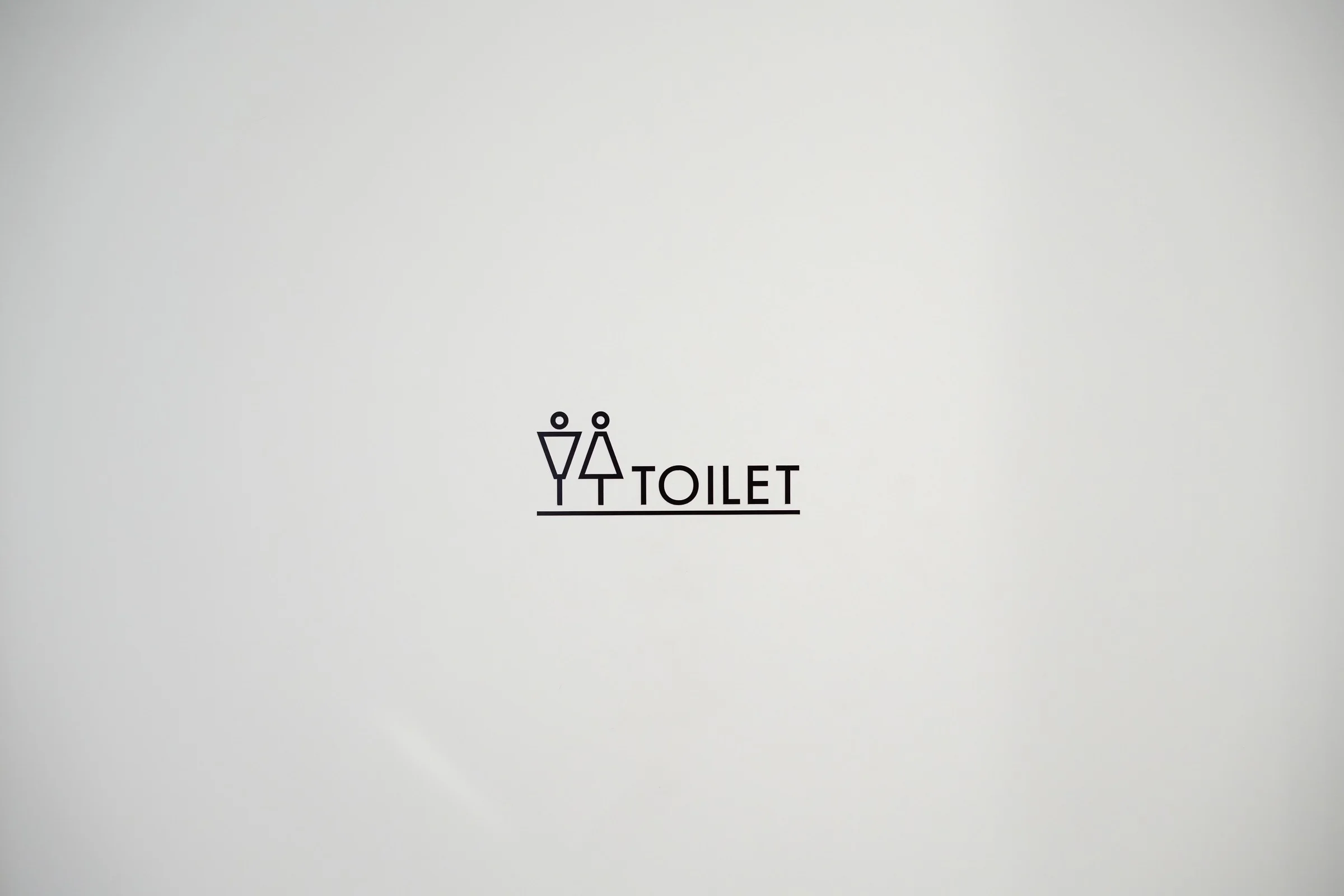 トイレサインステッカー