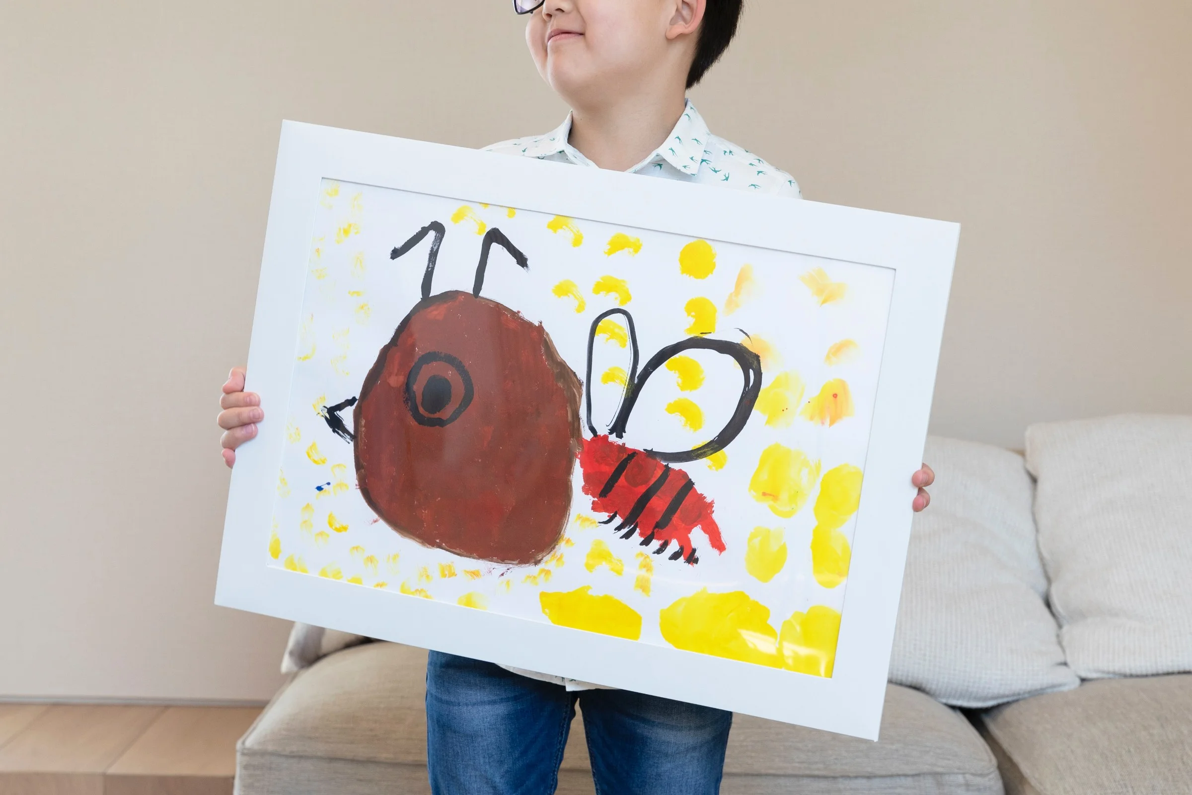 子供の絵のプリントサービス