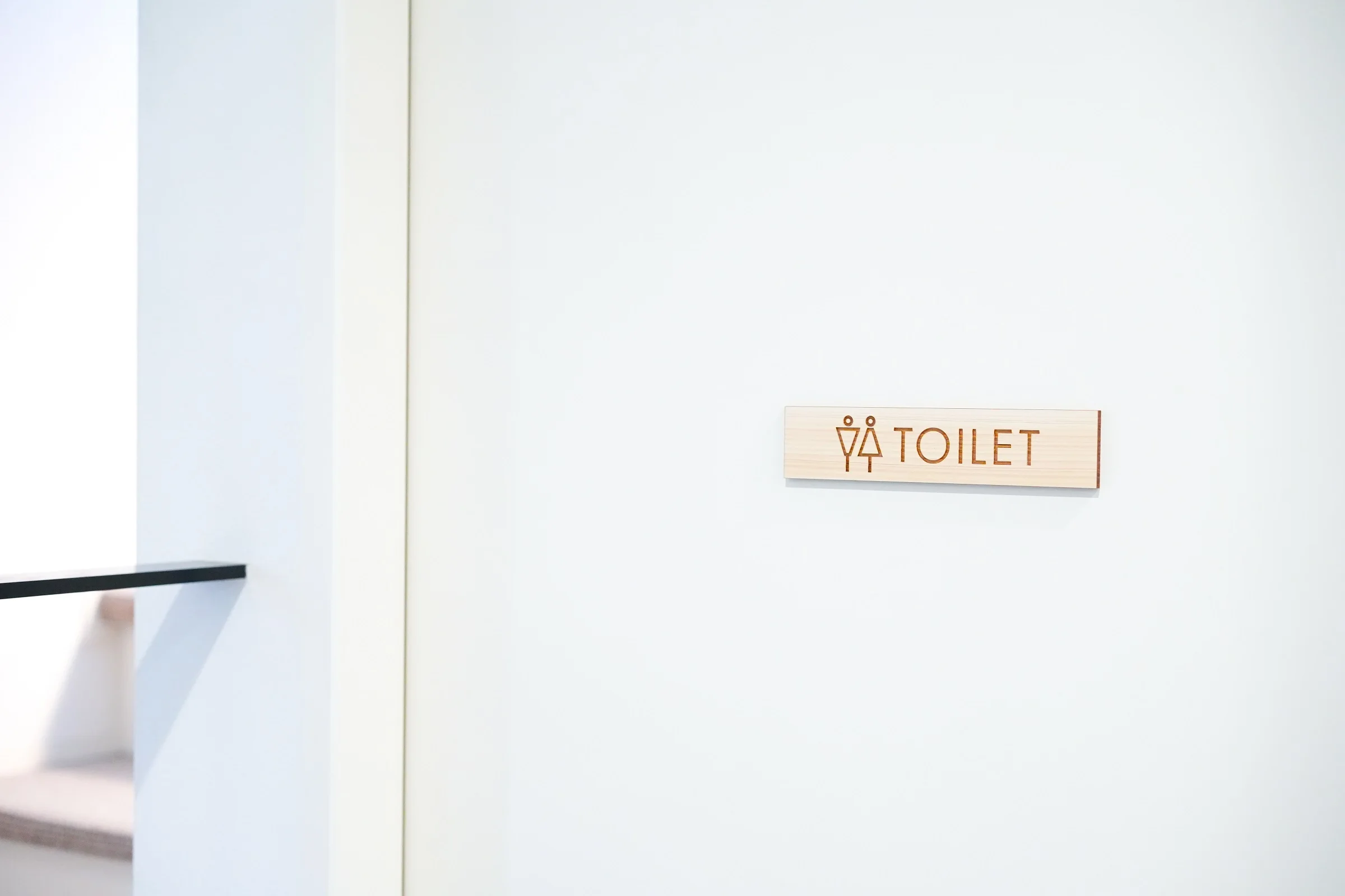 天然ヒノキのトイレプレート